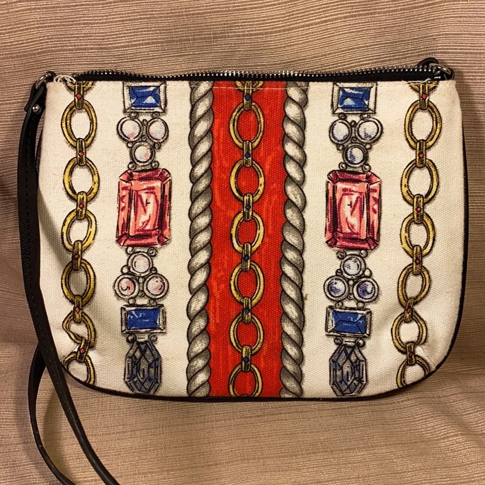 Brighton canvas minimalist shoulder/crossbody bag